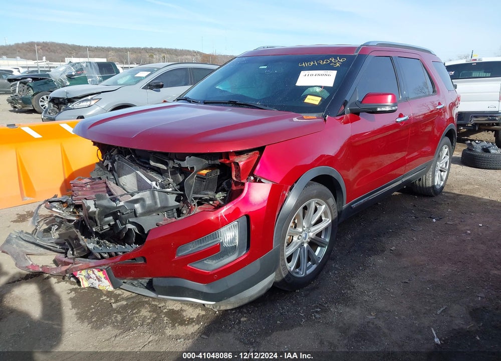 2016 FORD EXPLORER LIMITED VIN: 1FM5K7F82GGA29874