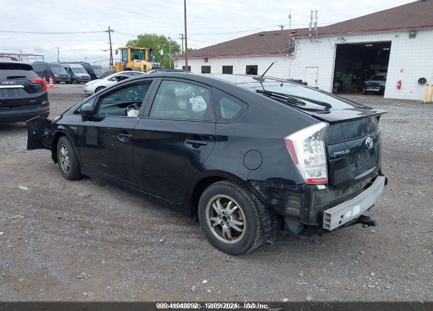 2011 TOYOTA PRIUS TWO VIN: JTDKN3DU9B0279153