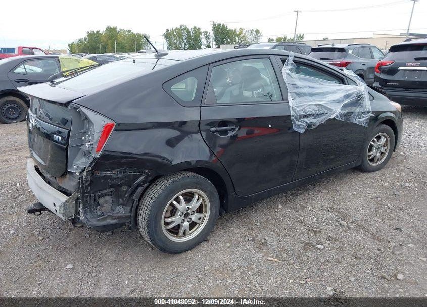 2011 TOYOTA PRIUS TWO VIN: JTDKN3DU9B0279153
