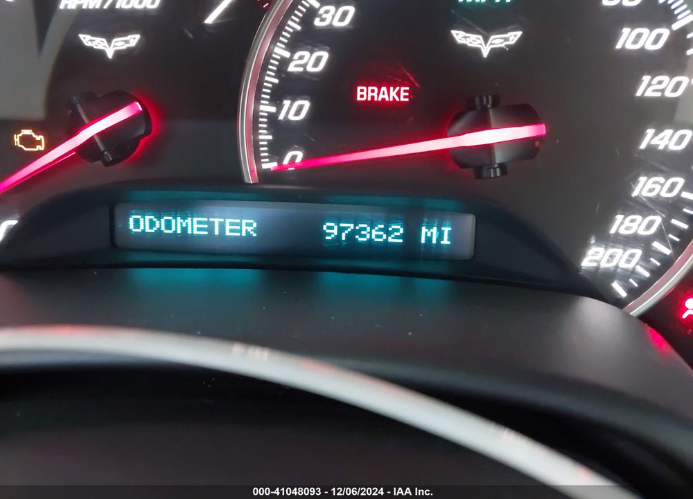 2007 CHEVROLET CORVETTE VIN: 1G1YY25U075127890