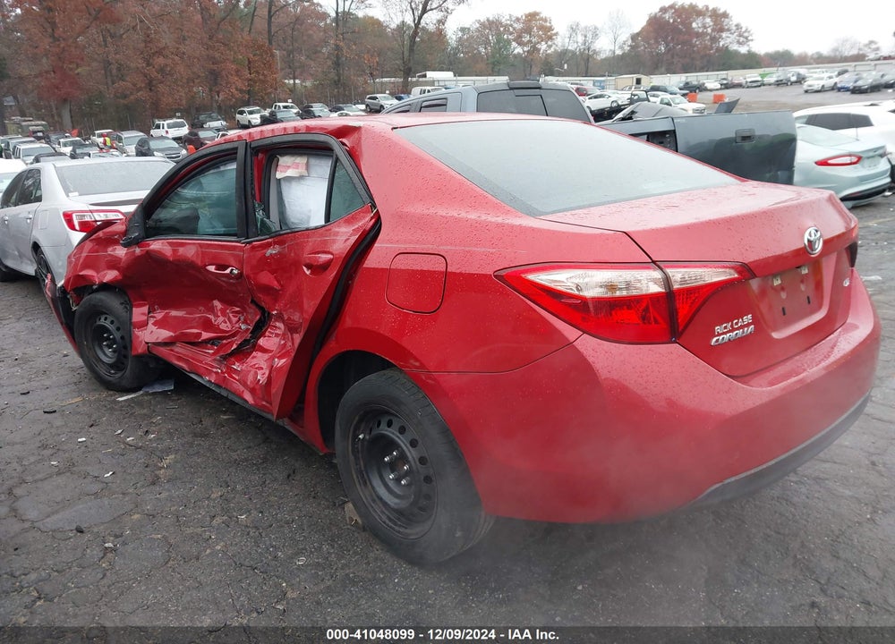 2017 TOYOTA COROLLA LE VIN: 5YFBURHE7HP667439
