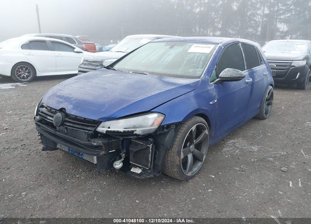 2016 VOLKSWAGEN GOLF R 4-DOOR VIN: WVWLF7AU4GW036612