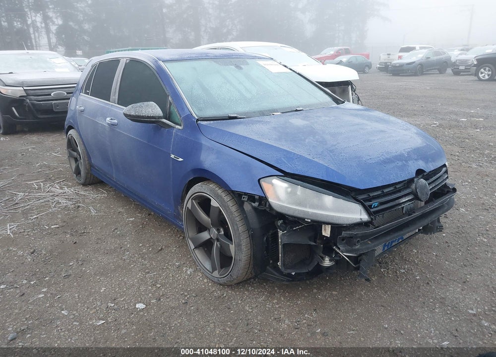 2016 VOLKSWAGEN GOLF R 4-DOOR VIN: WVWLF7AU4GW036612