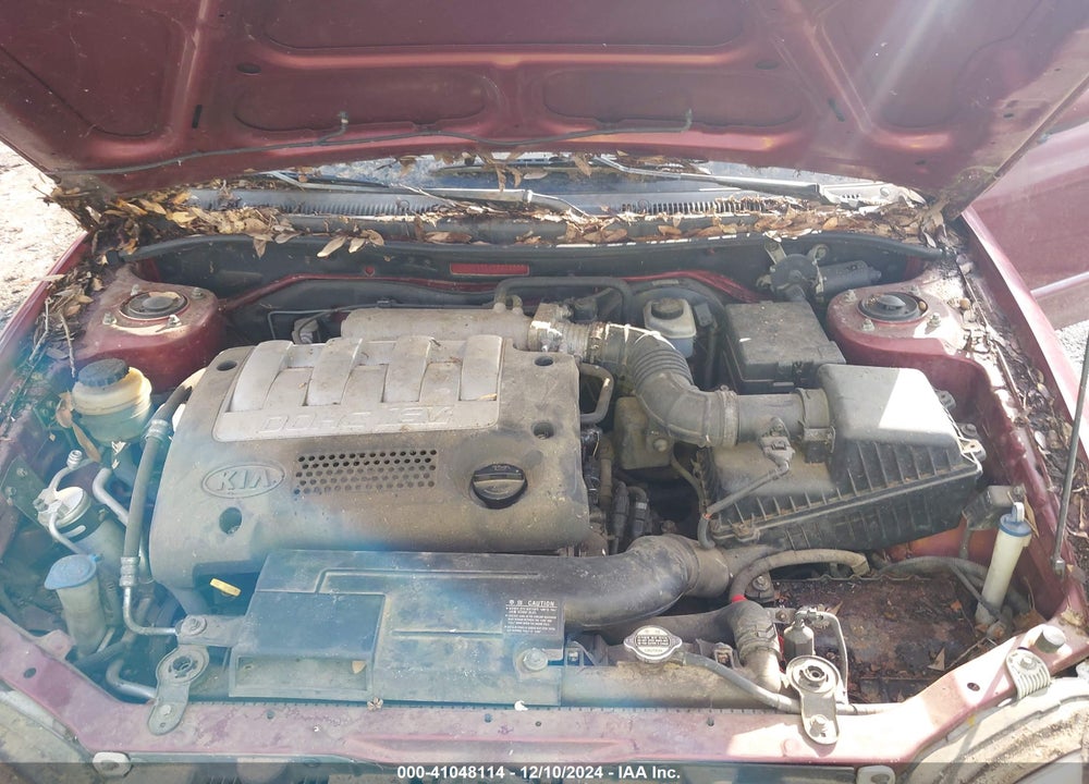 2002 KIA SPECTRA LS VIN: KNAFB121425202665
