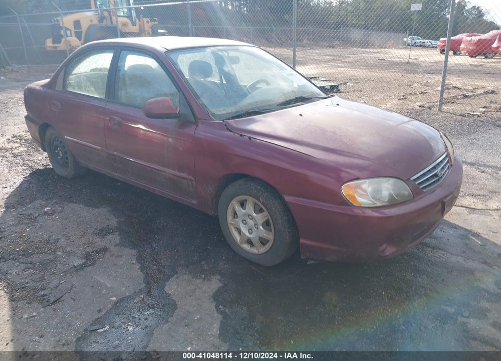 2002 KIA SPECTRA LS VIN: KNAFB121425202665
