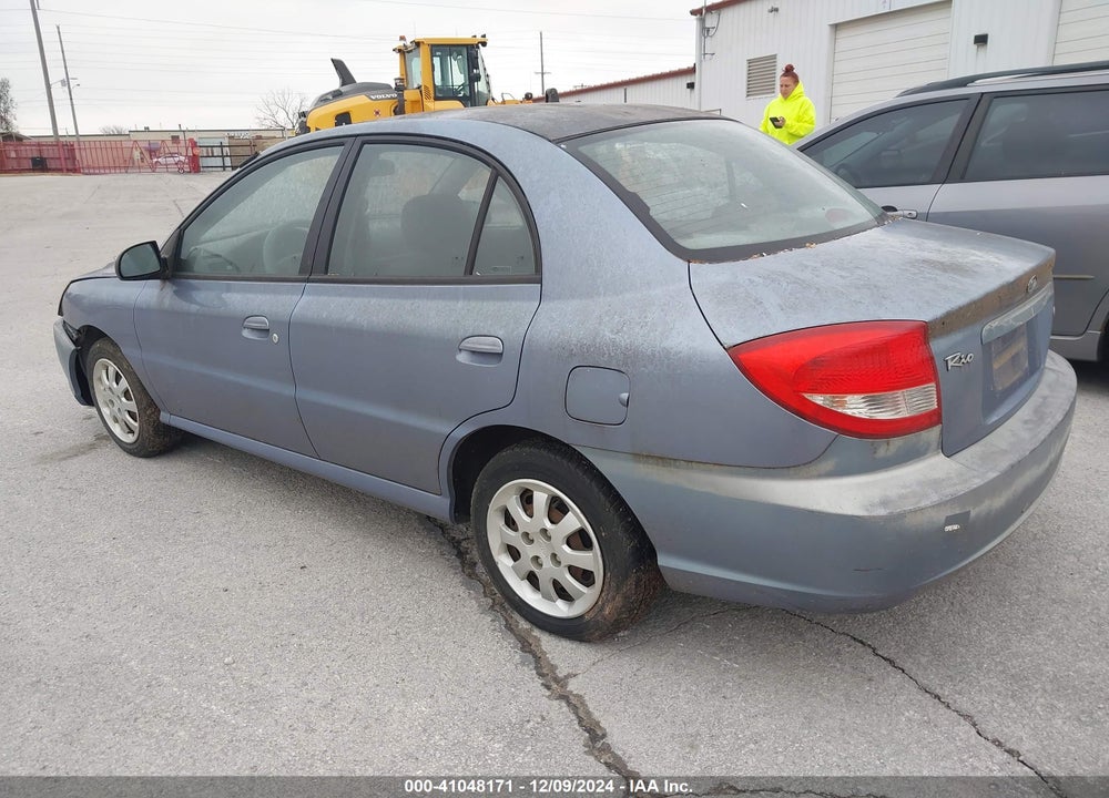 2003 KIA RIO VIN: KNADC125336270443
