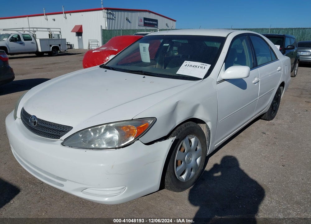 2004 TOYOTA CAMRY LE VIN: JTDBE32K340276849