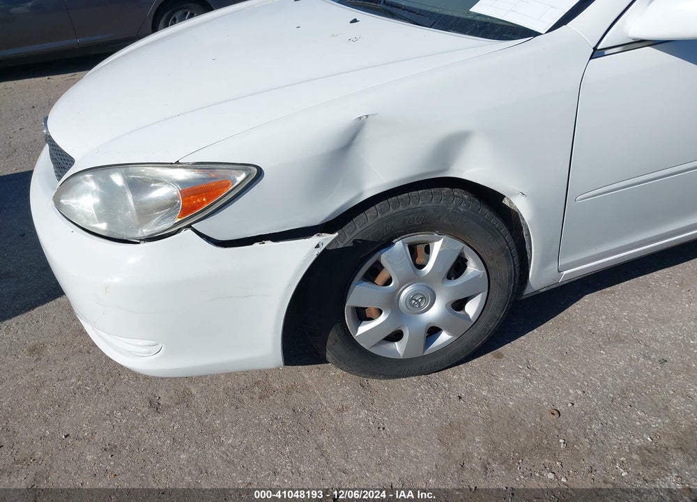 2004 TOYOTA CAMRY LE VIN: JTDBE32K340276849
