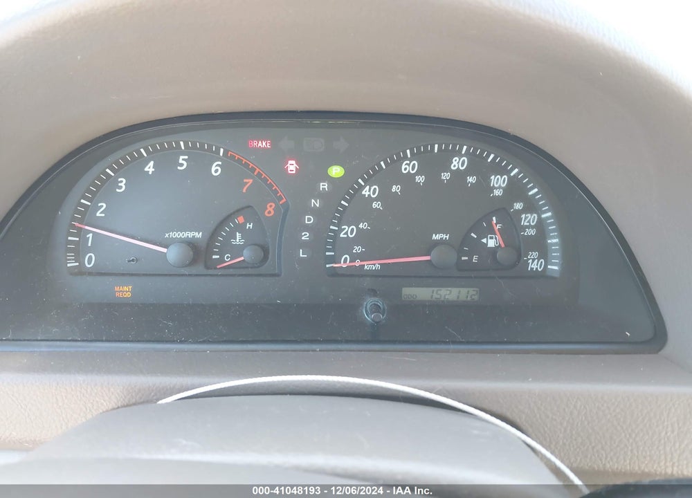 2004 TOYOTA CAMRY LE VIN: JTDBE32K340276849