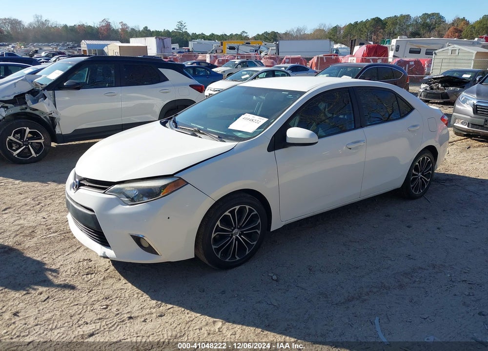 2014 TOYOTA COROLLA LE VIN: 2T1BURHE7EC009616