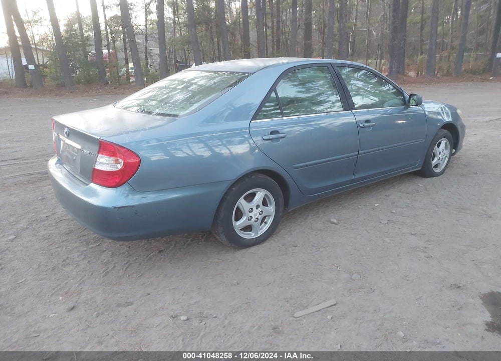 2004 TOYOTA CAMRY LE VIN: 4T1BE30K64U874263