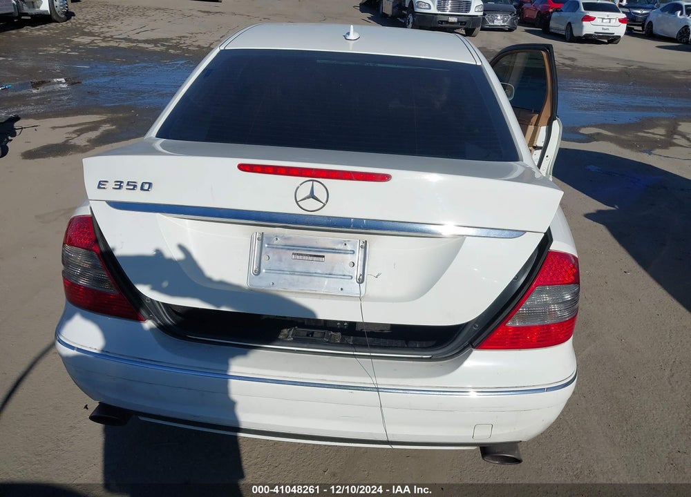 2009 MERCEDES-BENZ E 350 VIN: WDBUF56X89B382151