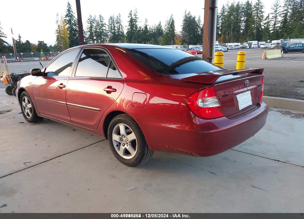 2002 TOYOTA CAMRY SE V6 VIN: JTDBF30K420018157