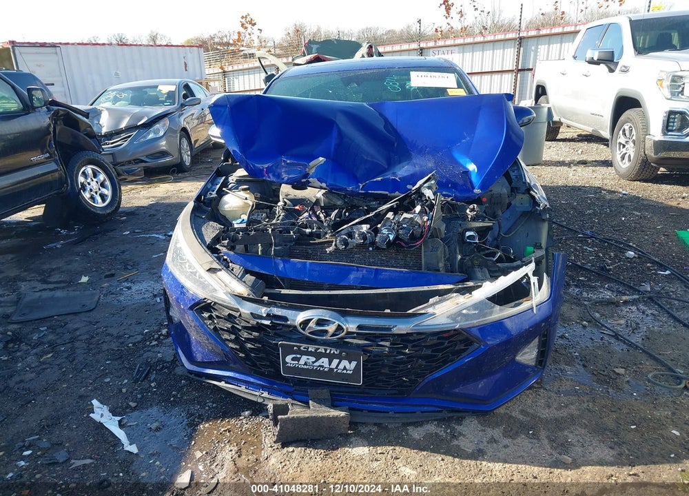 2019 HYUNDAI ELANTRA SPORT VIN: KMHD04LB5KU840871