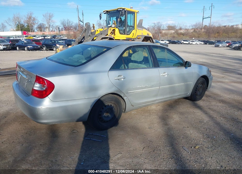 2002 TOYOTA CAMRY LE VIN: 4T1BE32K32U063918