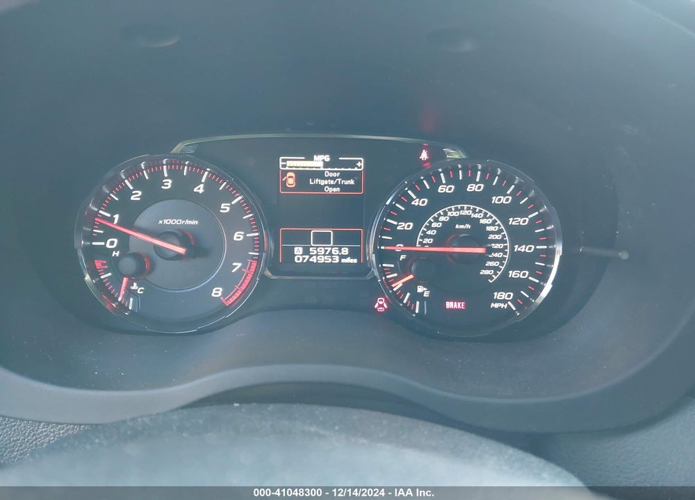 2018 SUBARU WRX VIN: JF1VA1A60J9811702