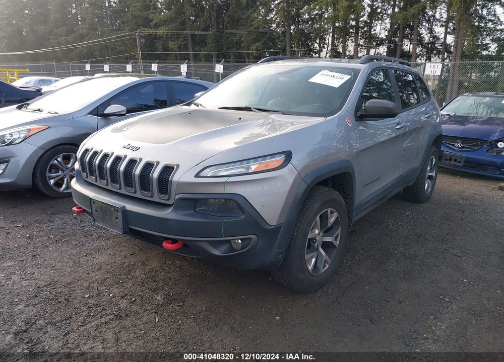 2014 JEEP CHEROKEE TRAILHAWK VIN: 1C4PJMBB5EW310876