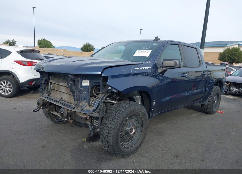 2019 CHEVROLET SILVERADO 1500 RST VIN: 1GCUWDED8KZ155607