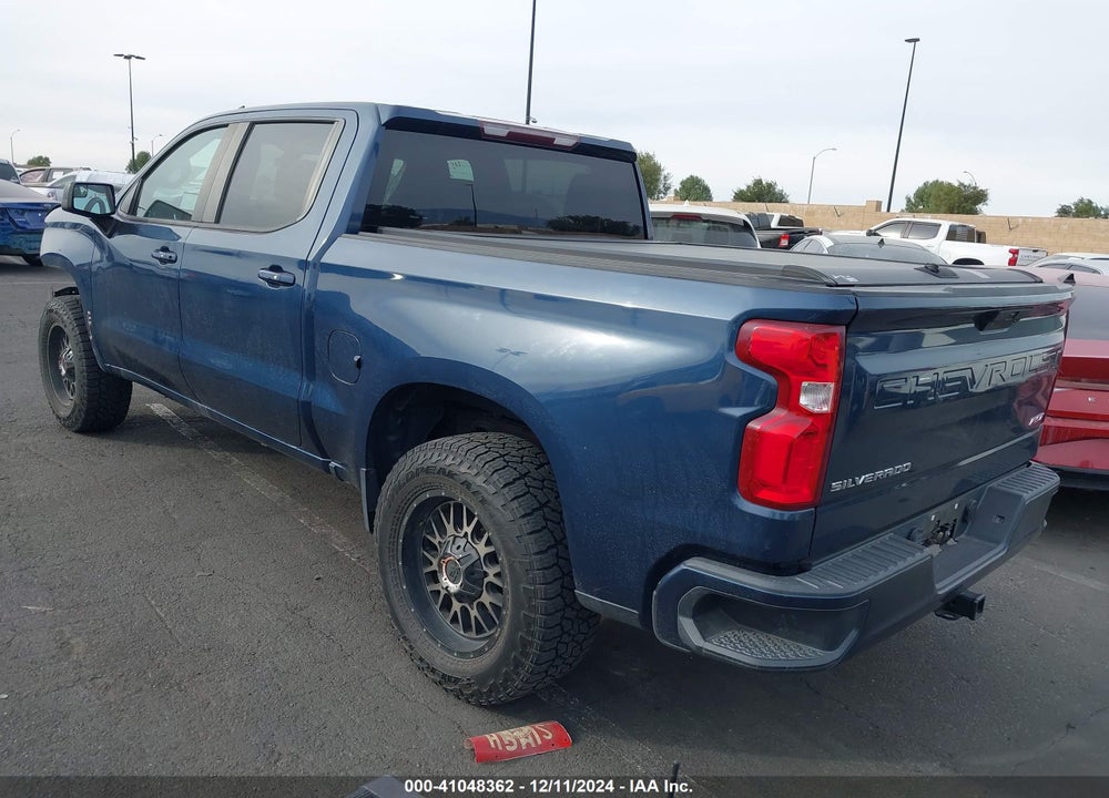 2019 CHEVROLET SILVERADO 1500 RST VIN: 1GCUWDED8KZ155607