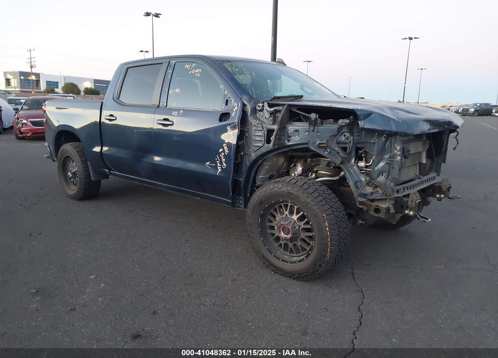 2019 CHEVROLET SILVERADO 1500 RST VIN: 1GCUWDED8KZ155607