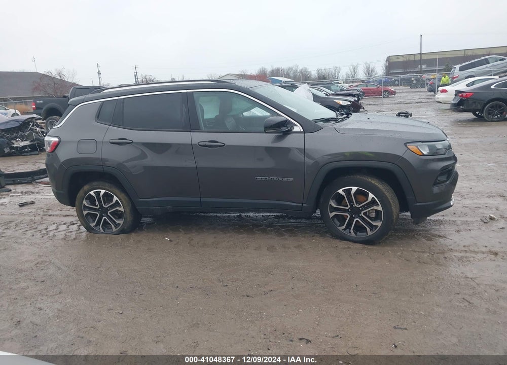 2022 JEEP COMPASS LIMITED 4X4 VIN: 3C4NJDCB8NT186551