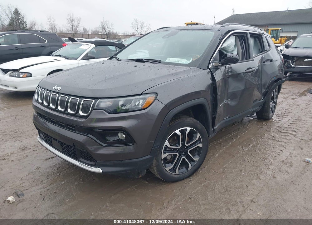 2022 JEEP COMPASS LIMITED 4X4 VIN: 3C4NJDCB8NT186551