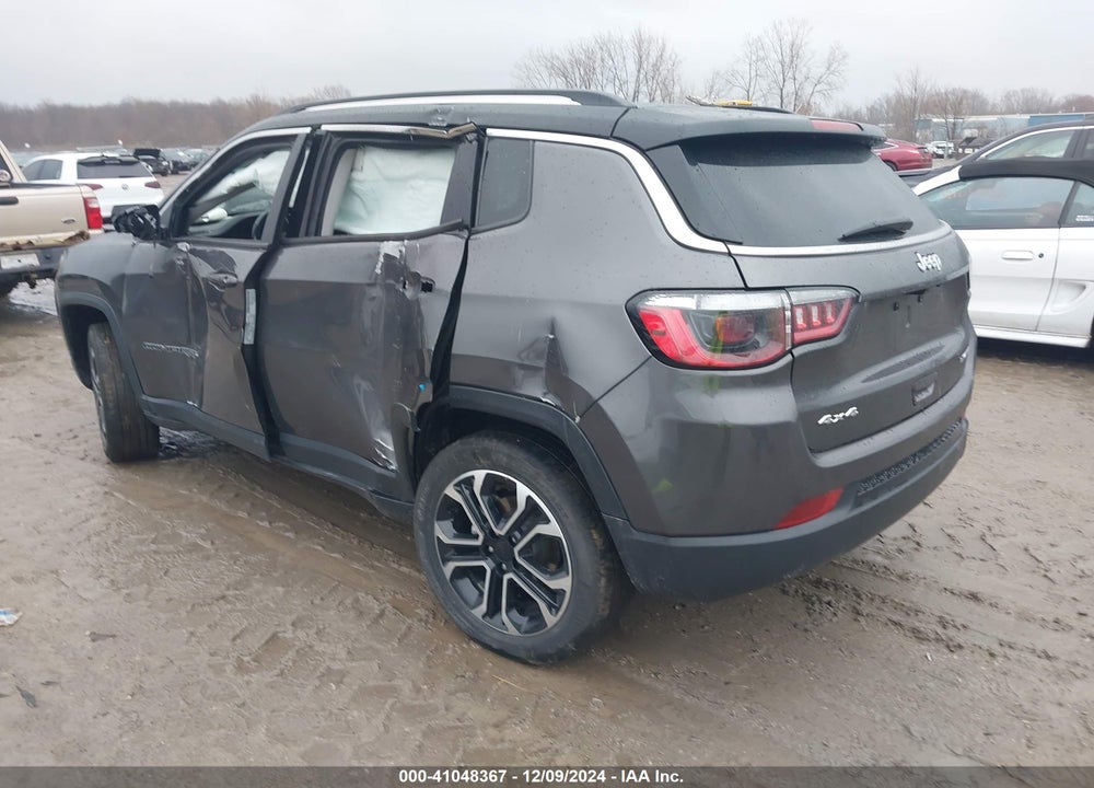 2022 JEEP COMPASS LIMITED 4X4 VIN: 3C4NJDCB8NT186551