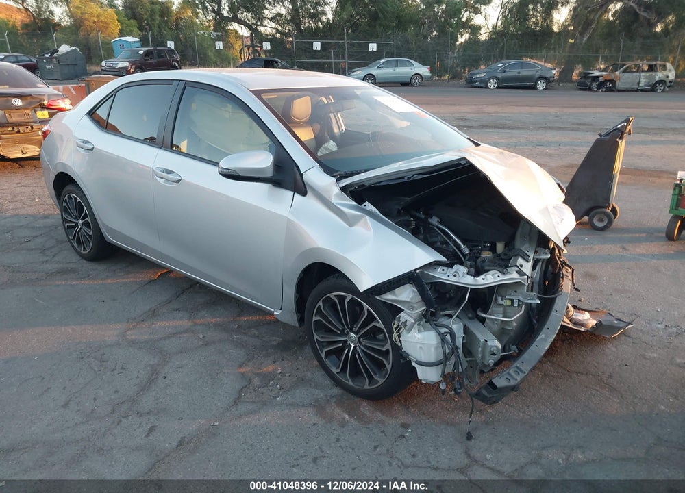 2015 TOYOTA COROLLA S PLUS VIN: 5YFBURHEXFP345066