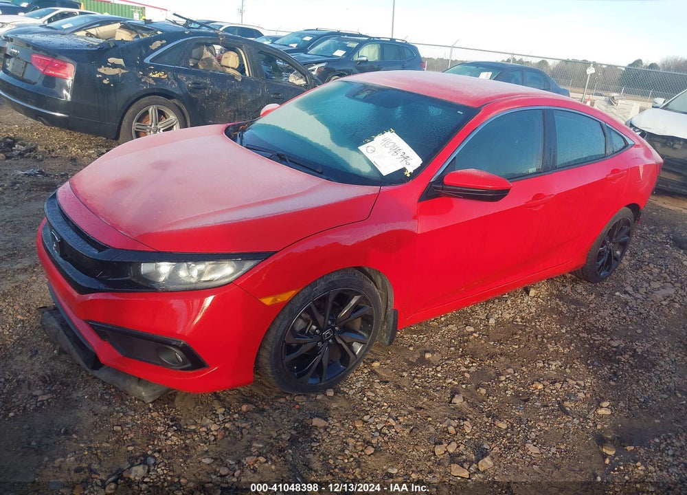2019 HONDA CIVIC SPORT VIN: 2HGFC2F87KH524319