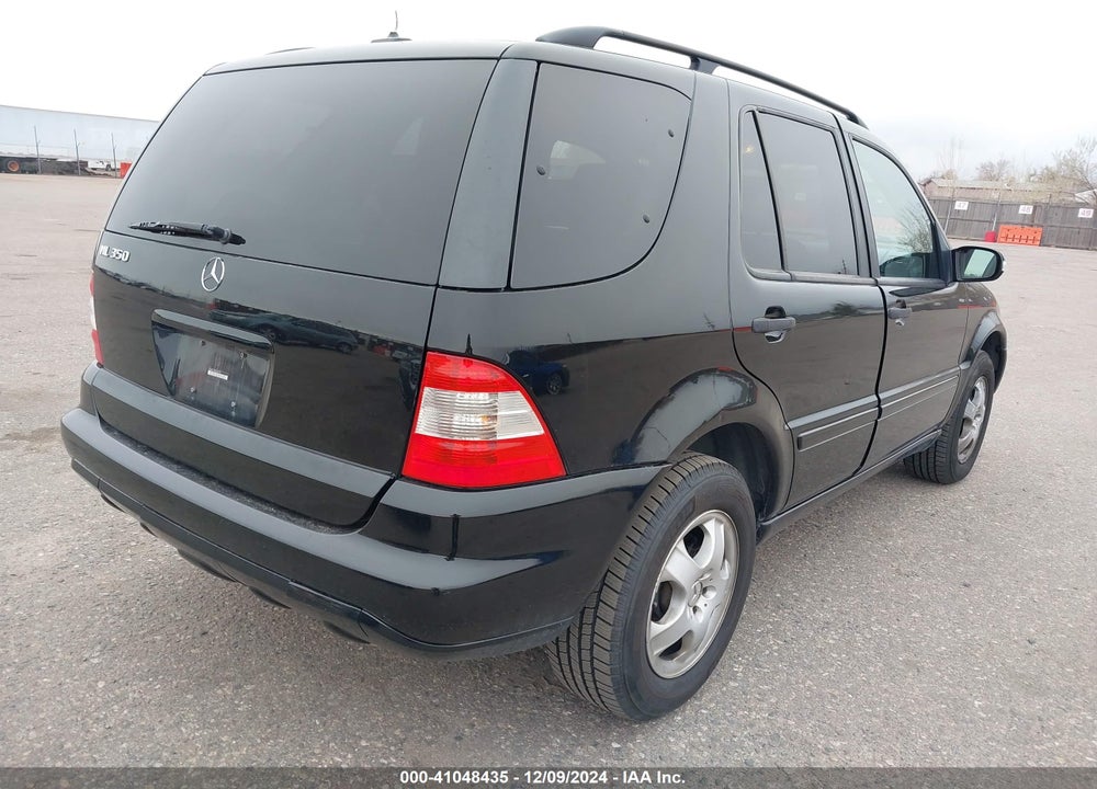 2004 MERCEDES-BENZ ML 350 4MATIC VIN: 4JGAB57E84A460791