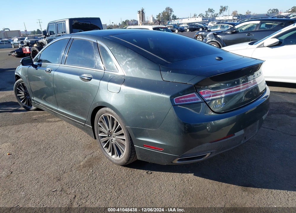 2015 LINCOLN MKZ VIN: 3LN6L2GK7FR610874