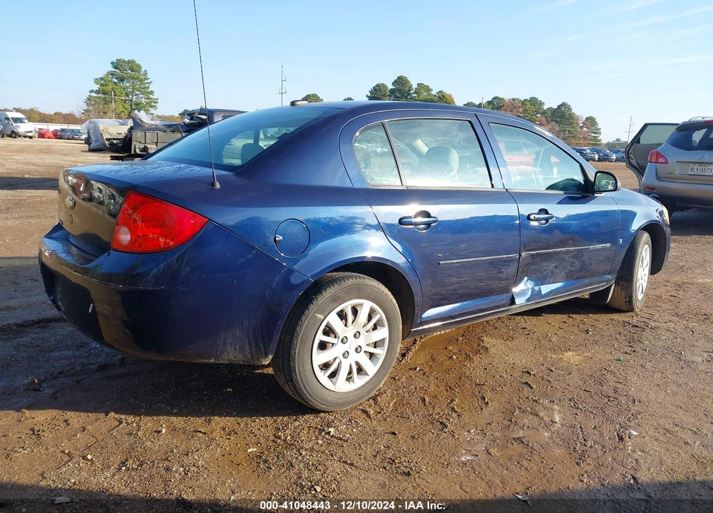 2009 CHEVROLET COBALT LS VIN: 1G1AS58H597218812