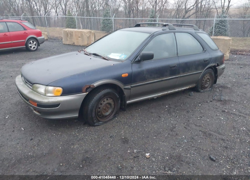 1995 SUBARU IMPREZA L PLUS/OUTBACK VIN: JF1GF2357SG811651