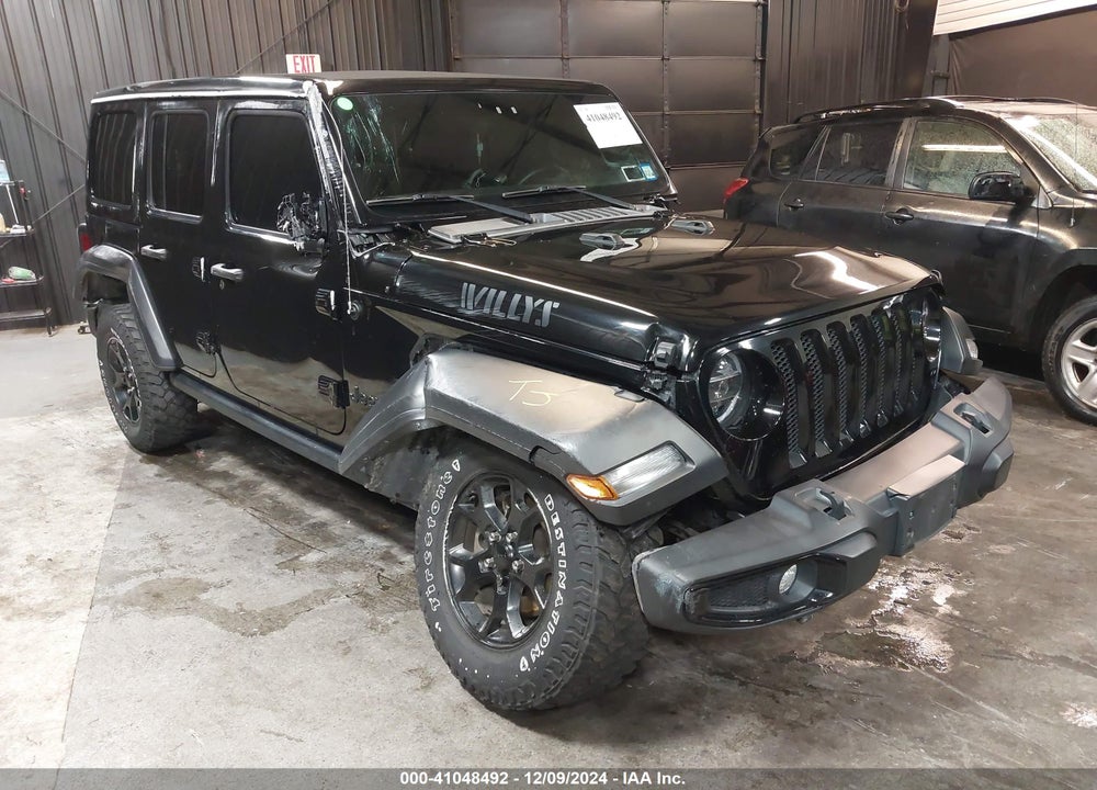 2021 JEEP WRANGLER UNLIMITED WILLYS 4X4 VIN: 1C4HJXDN5MW709055