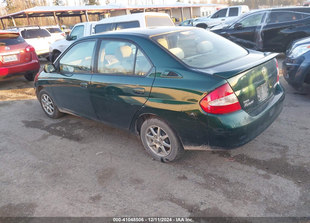 2003 TOYOTA PRIUS VIN: JT2BK18UX30078685