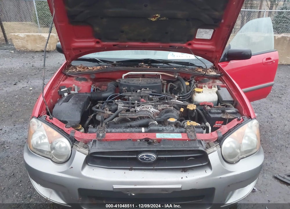 2004 SUBARU IMPREZA OUTBACK SPORT VIN: JF1GG68554H817202