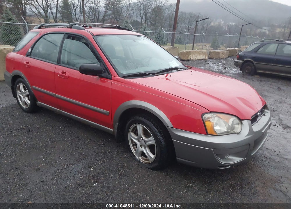 2004 SUBARU IMPREZA OUTBACK SPORT VIN: JF1GG68554H817202
