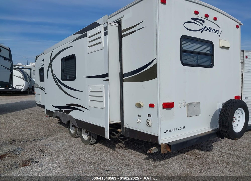 2012 VENTURE SPREE VIN: 4EZTP2629C8036223
