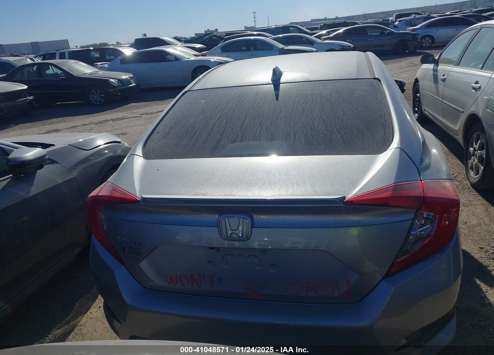 2017 HONDA CIVIC VIN: 19XFC1F34HE001518