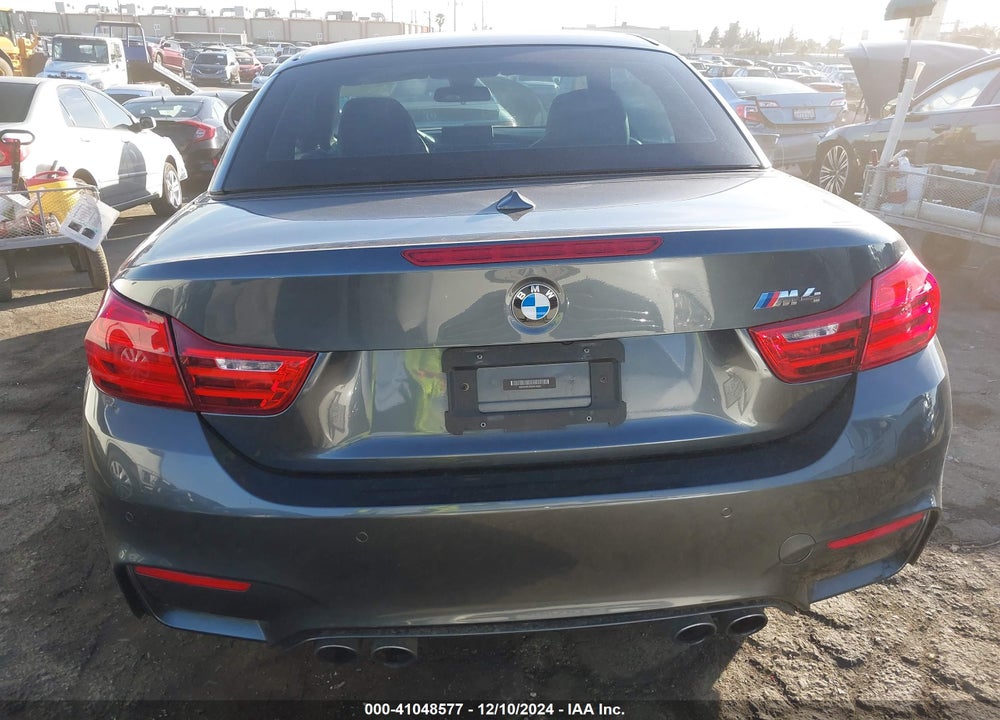 2016 BMW M4 VIN: WBS3U9C50GP970261
