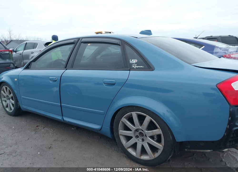 2004 AUDI A4 1.8T VIN: WAULC68E54A167278