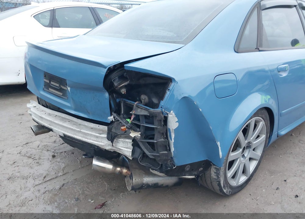 2004 AUDI A4 1.8T VIN: WAULC68E54A167278