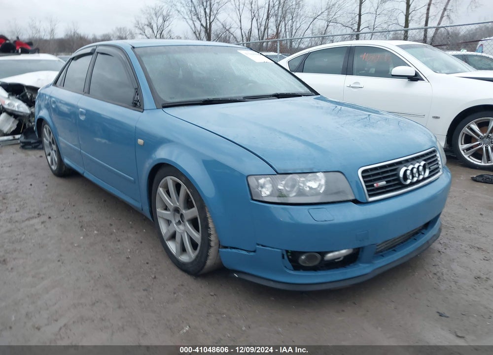 2004 AUDI A4 1.8T VIN: WAULC68E54A167278
