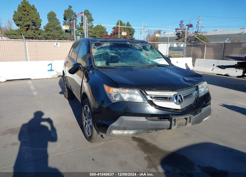 2007 ACURA MDX TECHNOLOGY PACKAGE VIN: 2HNYD28457H544620