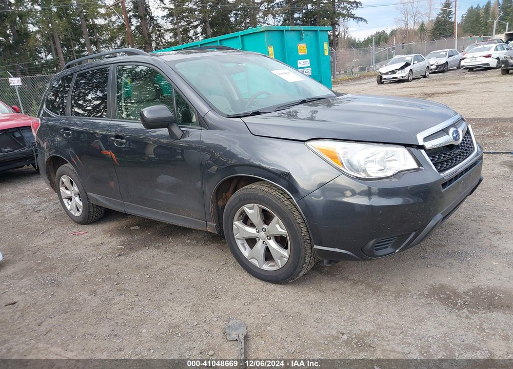 2015 SUBARU FORESTER 2.5I PREMIUM VIN: JF2SJADCXFH546610