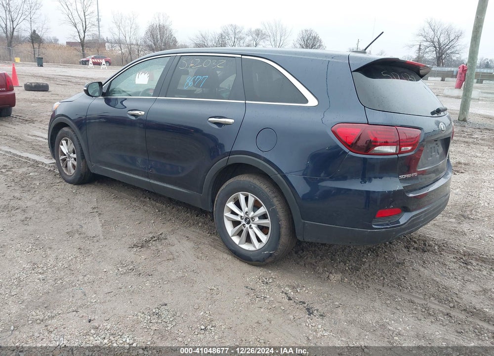 2019 KIA SORENTO VIN: 5XYPG4A54KG489222