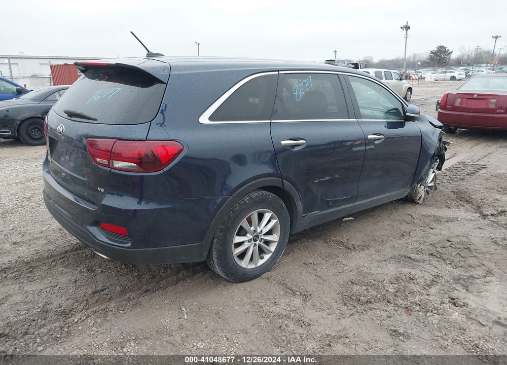 2019 KIA SORENTO VIN: 5XYPG4A54KG489222