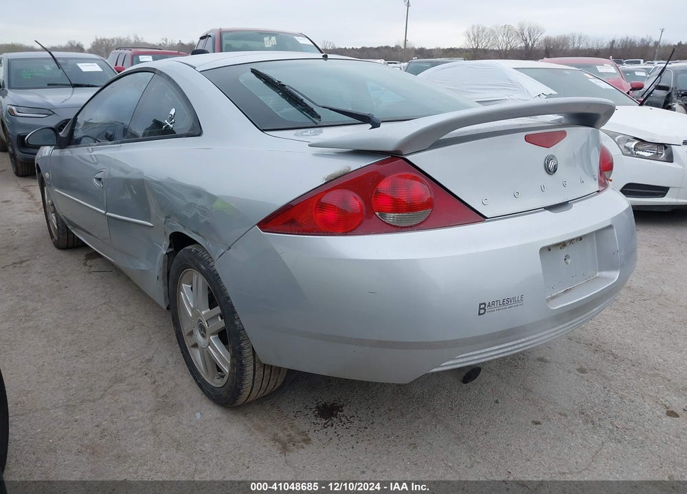 2002 MERCURY COUGAR V6 VIN: 1ZWFT61LX25625369