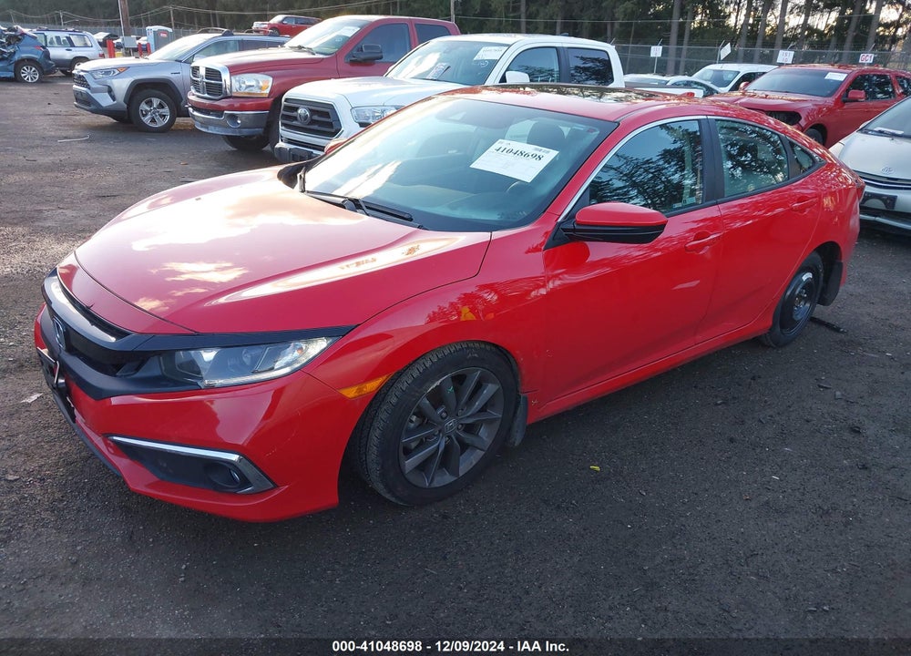 2021 HONDA CIVIC EX VIN: 2HGFC1F39MH706735