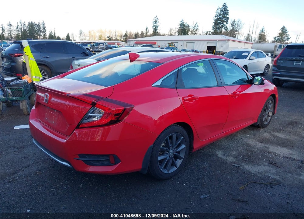 2021 HONDA CIVIC EX VIN: 2HGFC1F39MH706735